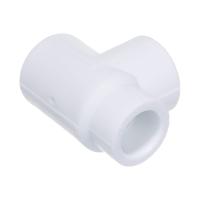 Тройник полипропиленовый переходной Valfex 25 х 25 х 20 мм, белый