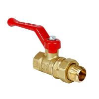 Кран шаровой, с американкой, ручка-рычаг (внутр.-наруж.) Valfex Standart 1"