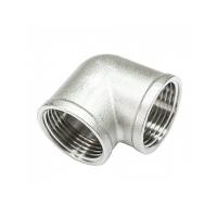 Угольник Skat sti 1/2" внутр.-внутр., латунный никелированный