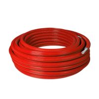 Труба металлопластиковая в изоляции K-flex Solid Isoline 16 х 2.0 мм, красная