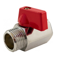 Кран шаровой Skat sti Мини 1/2", флажок, нр-вн