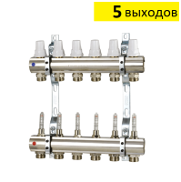 Коллектор для теплого пола Icma 5 выходов