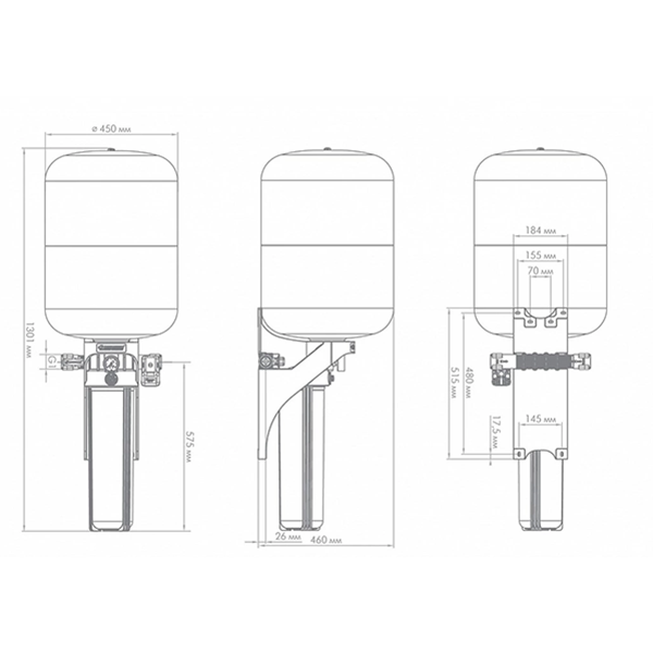 Система для поддержания давления Джилекс Краб-T 100