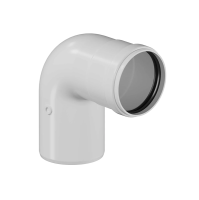 Угол для конденсационного котла Krats W80-90LN, 80 мм, 90 гр