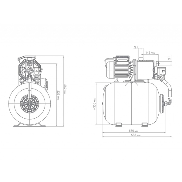 Насосная станция Джилекс Джамбо 70/50 Н-50
