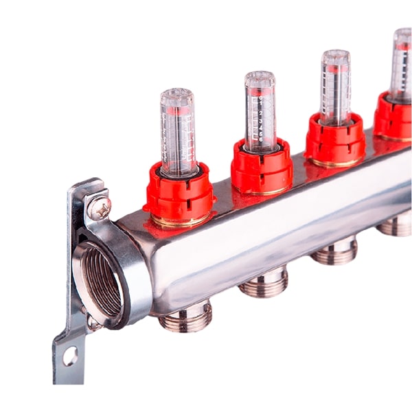 Коллектор для теплого пола Aqualink 02705, 7 выходов