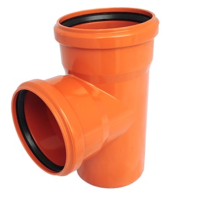 Тройник для наружной канализации Valfex 160х160х87.5°