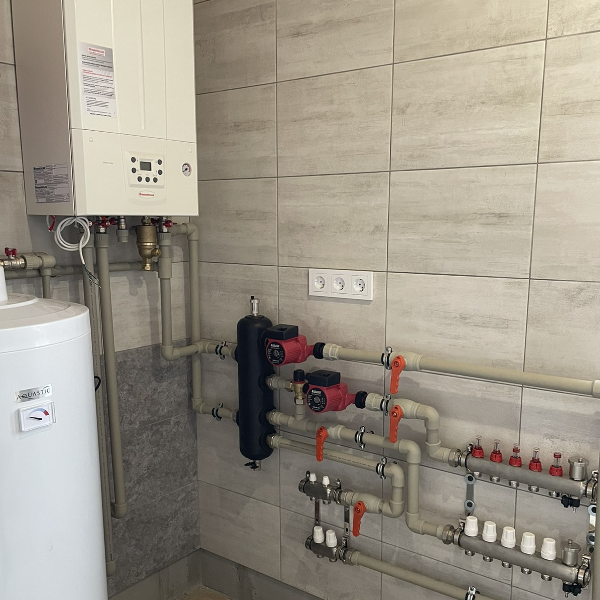 Гидравлическая стрелка Skat H1007B в теплоизоляции