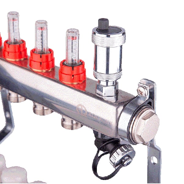 Коллектор для теплого пола Aqualink 02705, 7 выходов