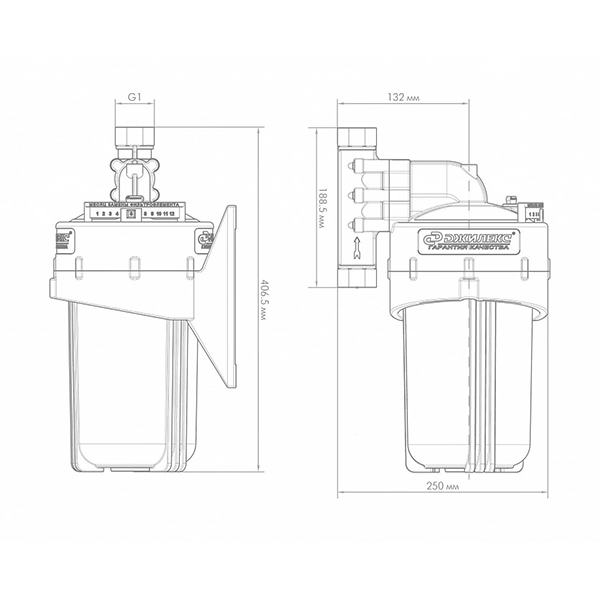 Фильтр магистральный Джилекс 1 М 10" В