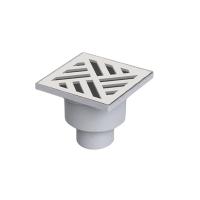 Трап вертикальный с решеткой из нерж.стали Valfex 100x100