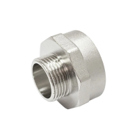 Переходник Skat sti 1" х 1/2" внутр.-наруж., латунный никелированный