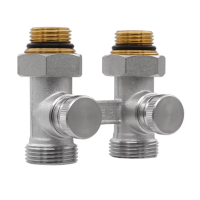 Узел для нижнего подключения радиаторов Vieir VR308A, прямой