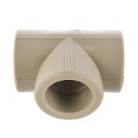 Тройник полипропиленовый Valfex 25 мм, серый