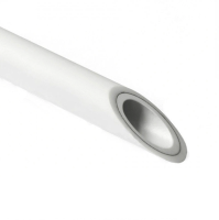 Труба полипропиленовая армированная алюминием Valfex 32x5.4 мм, белая