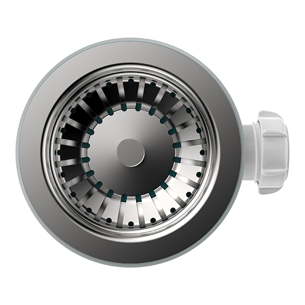 Сифон для кухни Sti B0144, 3 1/2"х40 с гибкой трубой 40х40-50