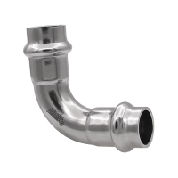 Уголок 90° (раструб-раструб) нержавеющая сталь Vieir Ver-pro 15x15 мм