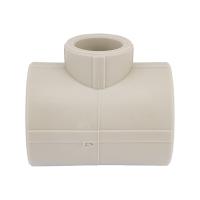 Тройник полипропиленовый переходной Valfex 40 х 25 х 40 мм, серый