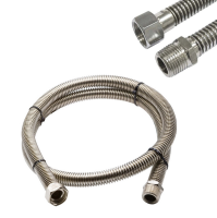 Шланг сильфонный для газа FixHot Aqualink 3/4", гайка-штуцер, 60 см