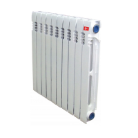 Чугунный радиатор отопления STI Нова 500, 10 секций