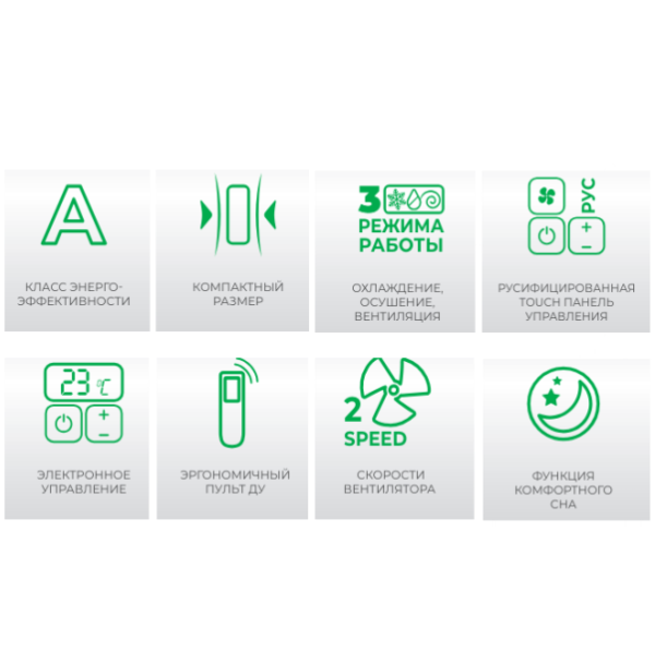 Мобильный кондиционер Royal Clima Tesoro RM-TS22CH-E