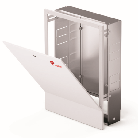 Шкаф коллекторный внутренний Wester ШРВ-1, 450х120х648 мм