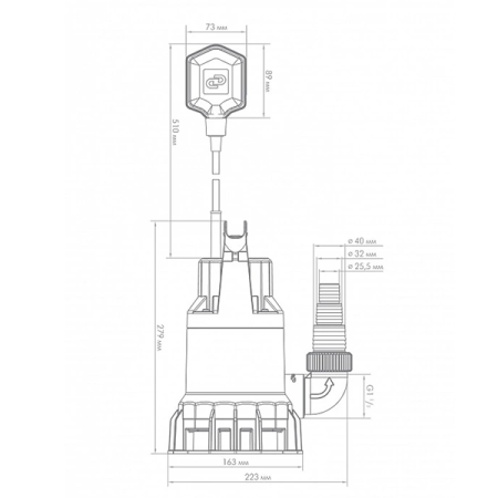 Фекальный насос Джилекс Фекальник 140/6