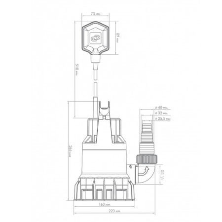 Фекальный насос Джилекс Фекальник 115/5