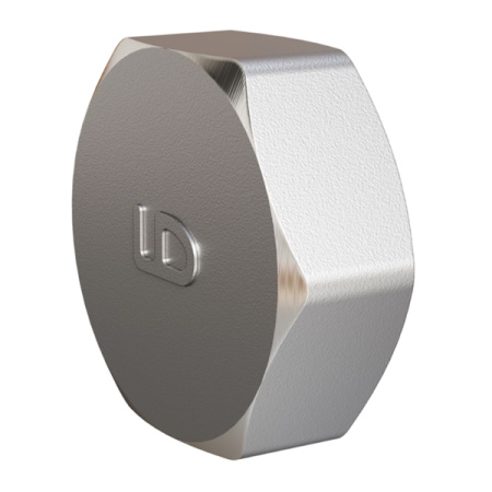 Заглушка LD Pride 3/4" , латунная никелированная