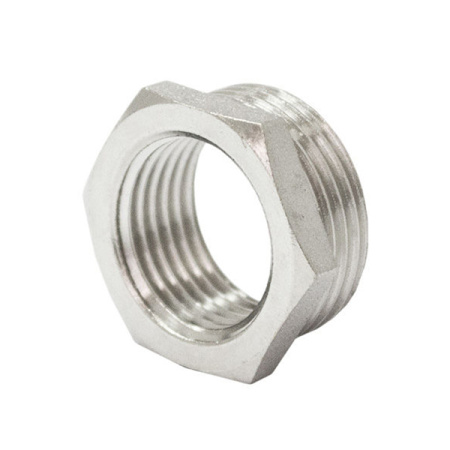 Футорка Skat sti 1 1/4" х3/4" наруж.-внутр., латунная никелированная