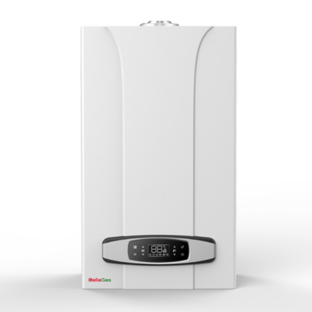 Газовый котёл BellaGas Premium 24, с трубой