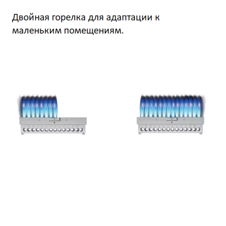 Газовый котёл BellaGas Premium 24.2, секционная горелка, с дымоходом 60/100